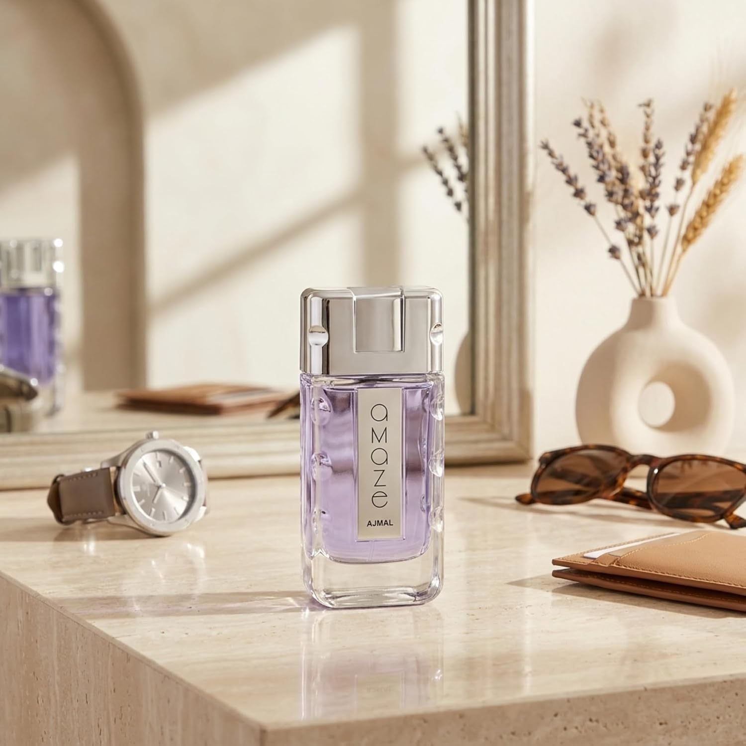 PERFUME AJMAL AMAZE EDP PARA HOMBRE CÍTRICO FLORAL AMADERADO - 5