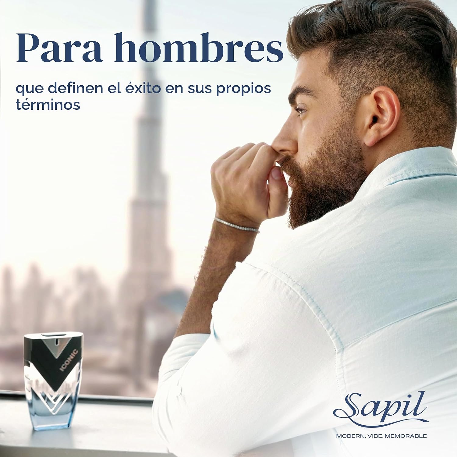PERFUME SAPIL ICONIC FRESH CITRUS COLOGNE FOR MEN EDP 100ML - 5