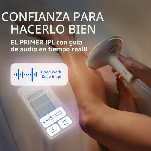 DEPILADORA IPL PHILIPS LUMEA 9900 PRO BRC344/03 CON GUIA DE AUDIO Y 4 ACCESORIOS - 3