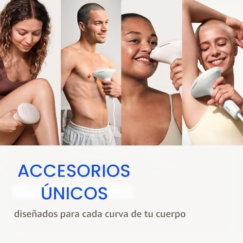 DEPILADORA IPL PHILIPS LUMEA 9900 PRO BRC344/03 CON GUIA DE AUDIO Y 4 ACCESORIOS - 5