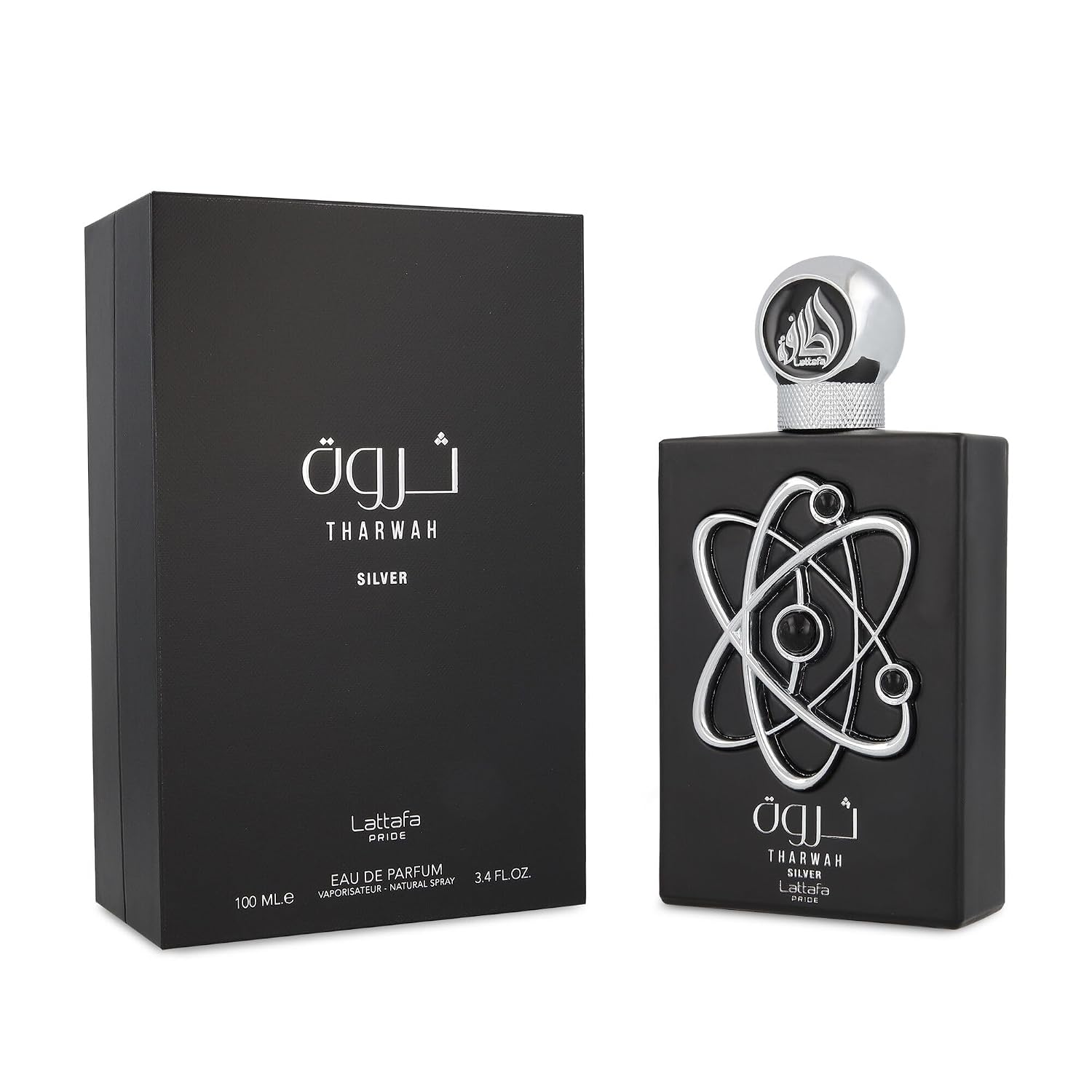 PERFUME LATTAFA THARWAH SILVER EAU DE PARFUM UNISEX 100ML - 1