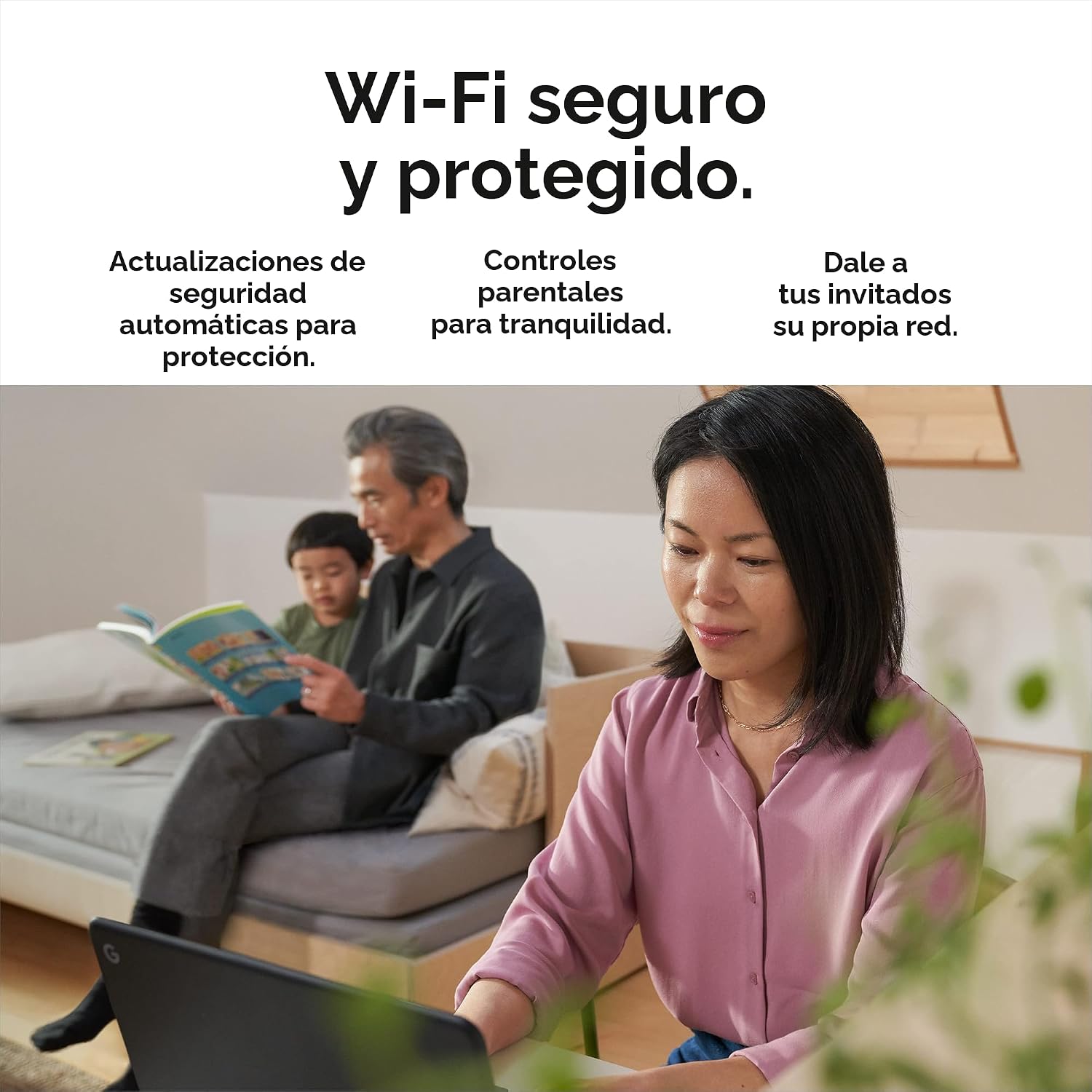 ROUTER GOOGLE NEST WIFI PRO WI-FI 6E BLANCO - 4