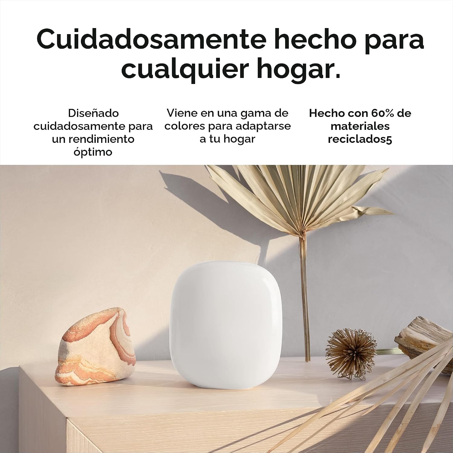 ROUTER GOOGLE NEST WIFI PRO WI-FI 6E BLANCO - 5