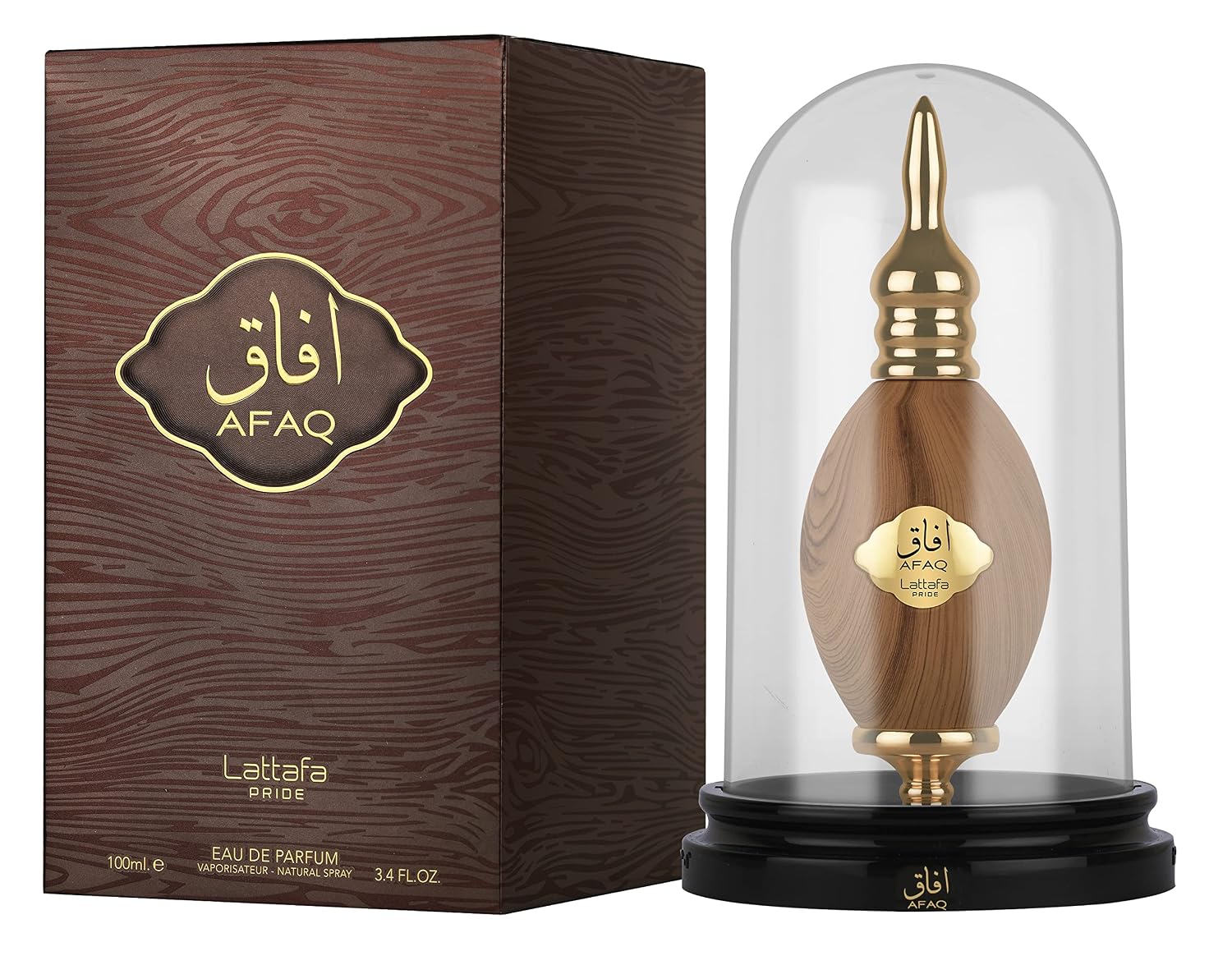 PERFUME LATTAFA AFAQ EAU DE PARFUM PARA HOMBRE 3.4 OZ - 5