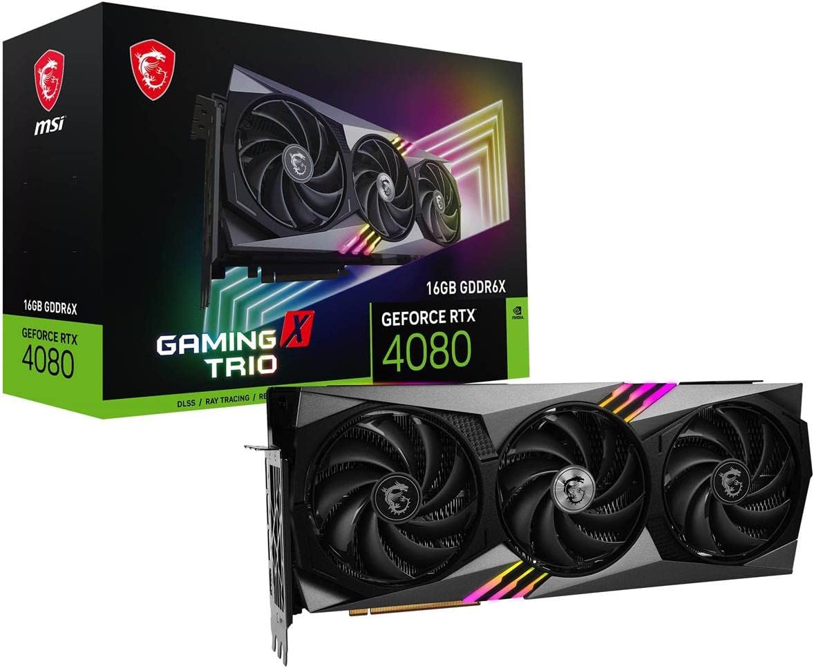 TARJETA DE VIDEO MSI GAMING GEFORCE RTX 4080 16GB GDDR6X - 1
