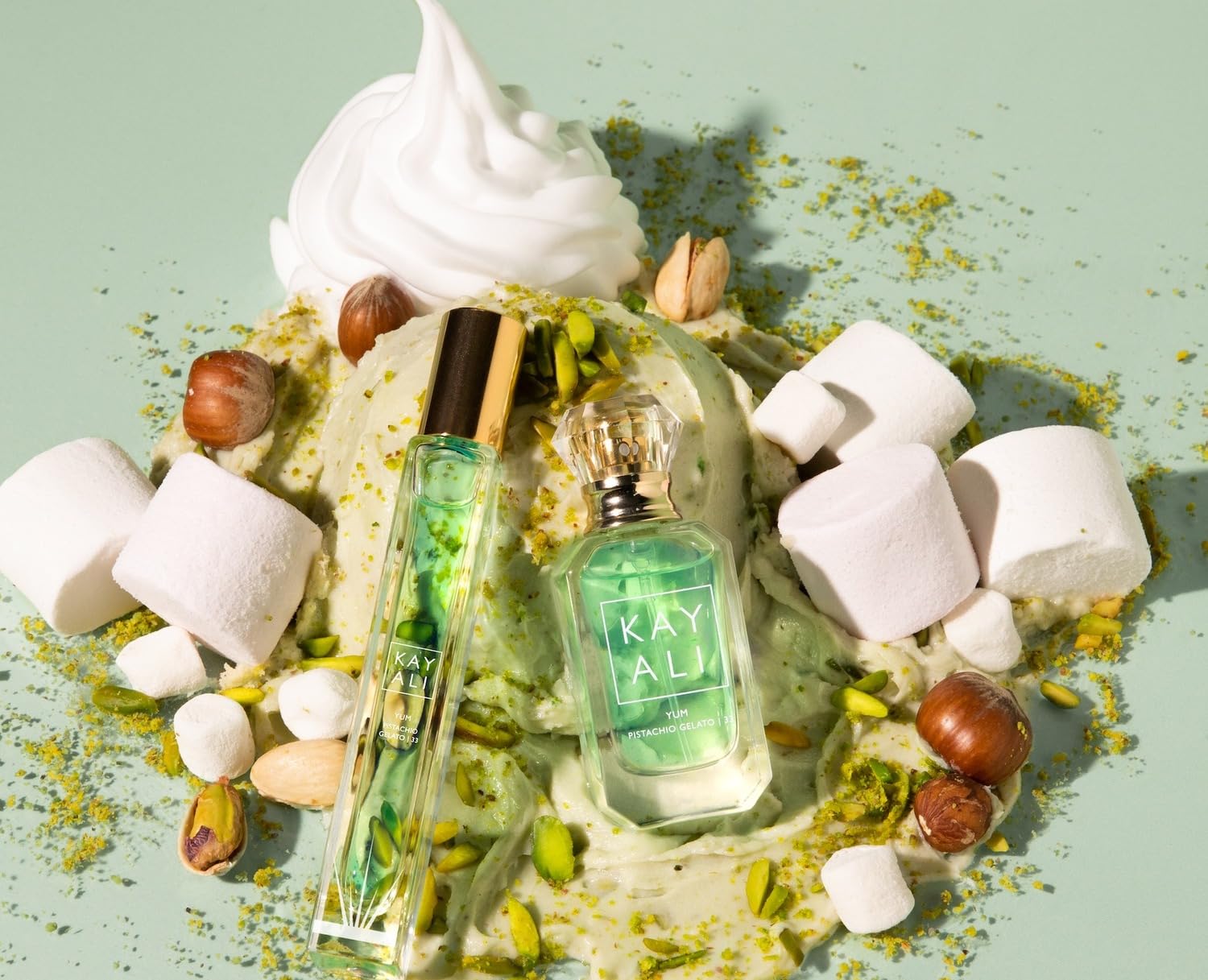PERFUME HUDA BEAUTY KAYALI YUM PISTACHIO GELATO EAU DE PARFUM INTENSE 10 ML - 2
