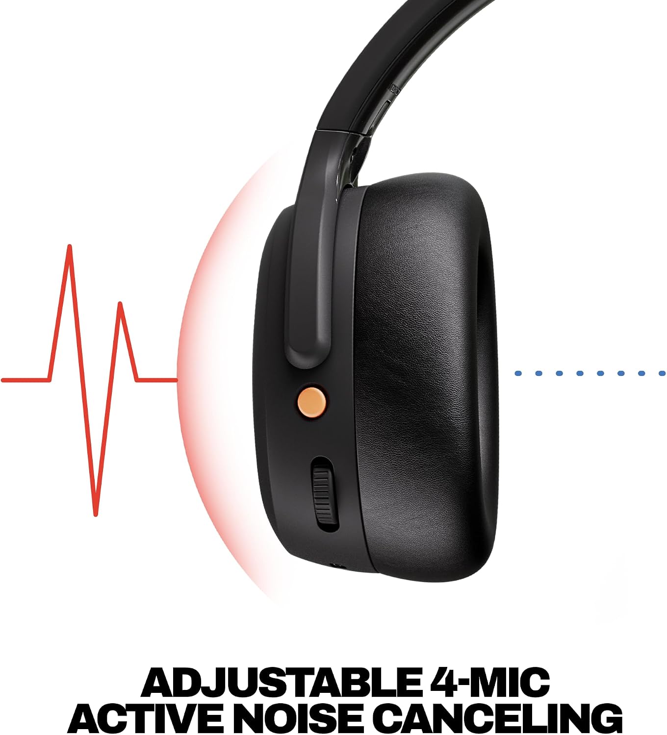 AUDÍFONOS SKULLCANDY CRUSHER ANC 2 OVER-EAR BLUETOOTH NEGRO - 5