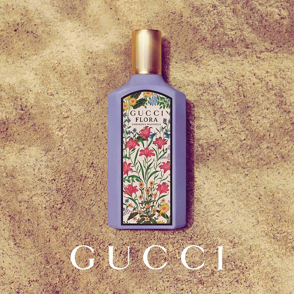 PERFUME GUCCI FLORA GORGEOUS MAGNOLIA EAU DE PARFUM 3.3 OZ - 3
