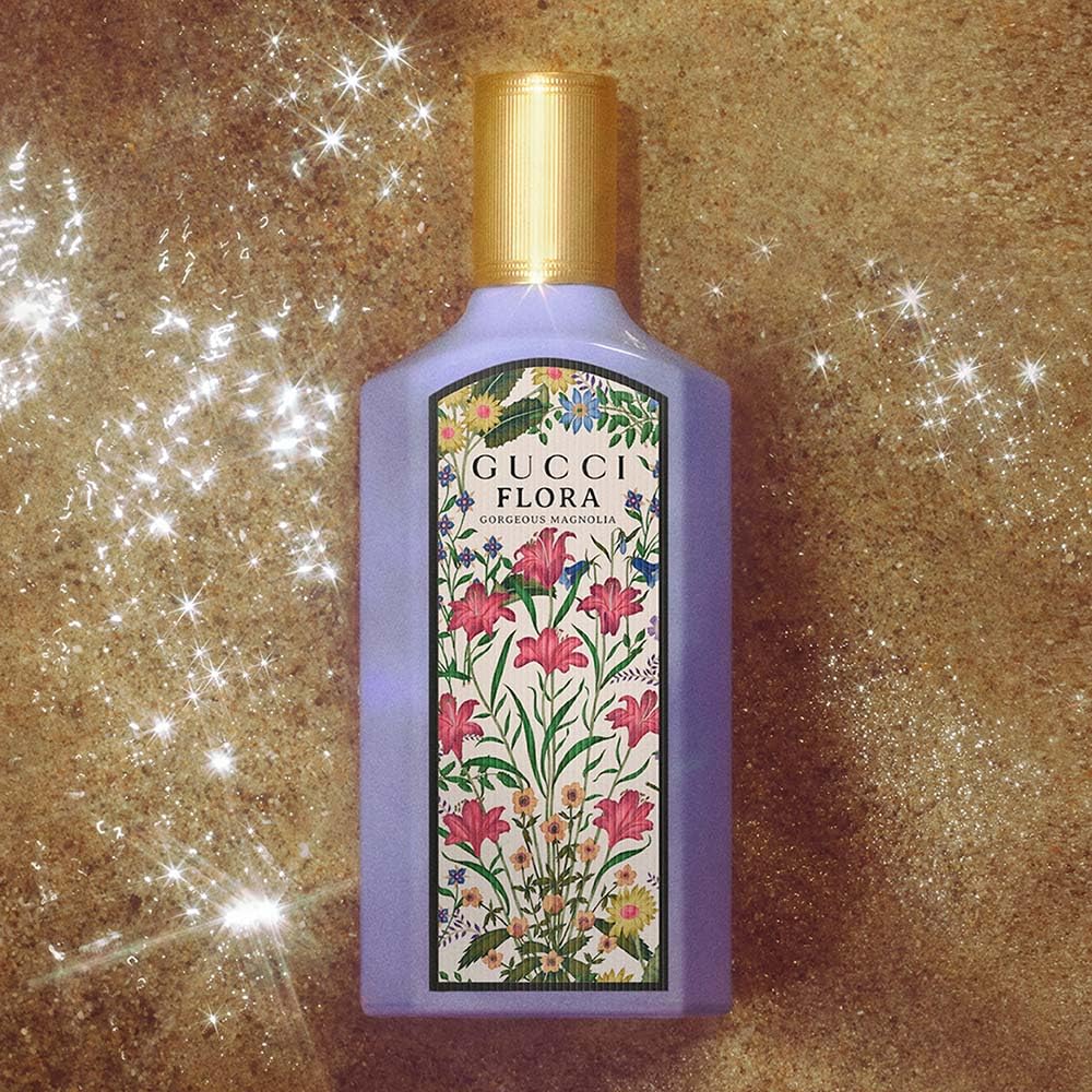 PERFUME GUCCI FLORA GORGEOUS MAGNOLIA EAU DE PARFUM 3.3 OZ - 4