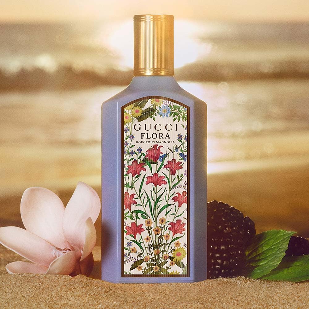 PERFUME GUCCI FLORA GORGEOUS MAGNOLIA EAU DE PARFUM 3.3 OZ - 5