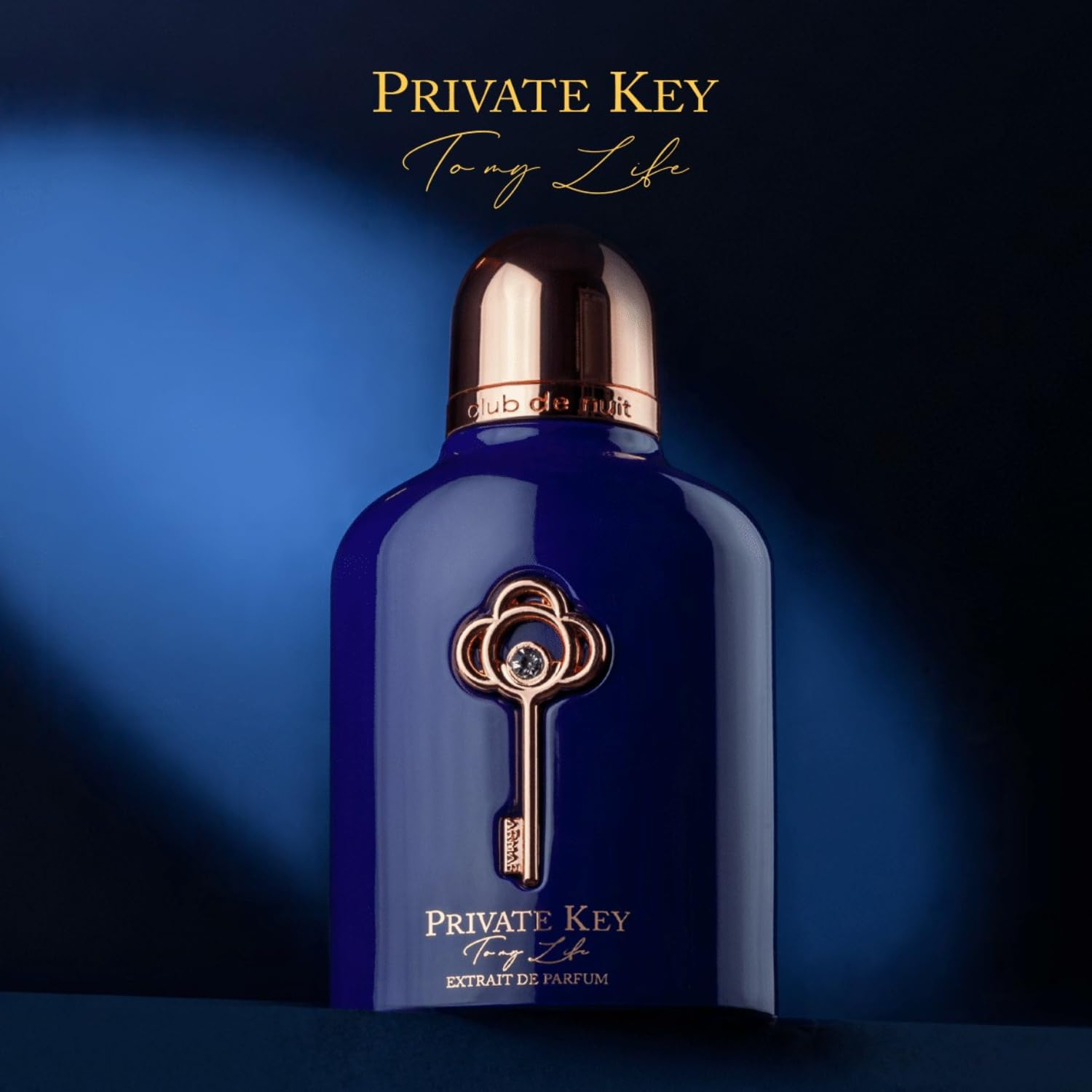 PERFUME CLUB DE NUIT PRIVATE KEY TO MY LIFE ARMAF EXTRAIT DE PARFUM 3.4 OZ - 3