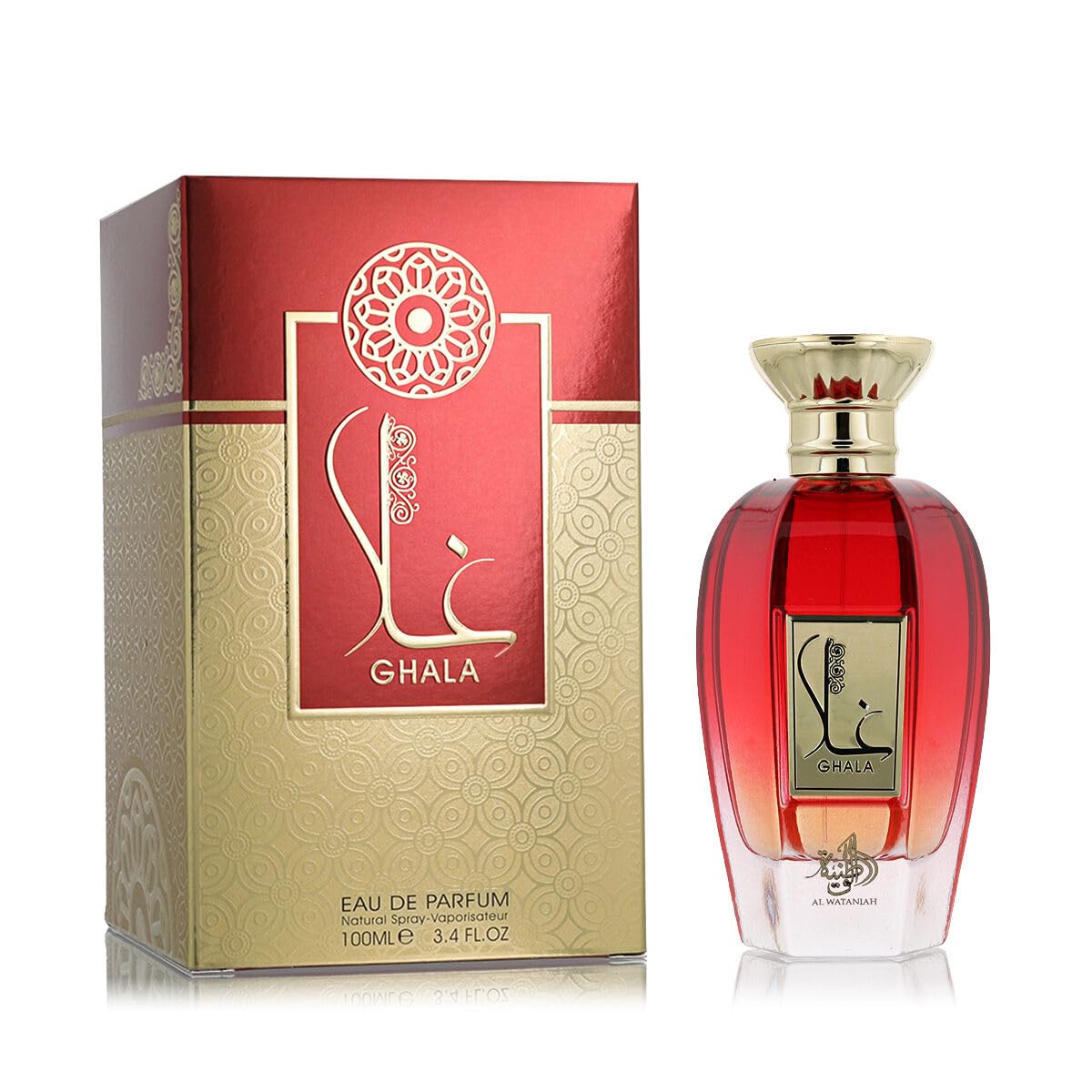 PERFUME AL WATANIAH KAYAAN GOLD EAU DE PARFUM 3.4 OZ - 3