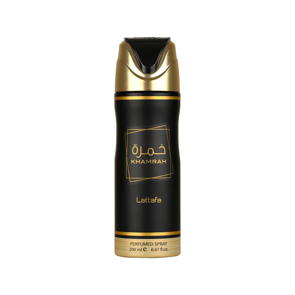 DESODORANTE SPRAY PERFUMADO LATTAFA KHAMRAH UNISEX 200 ML - 1