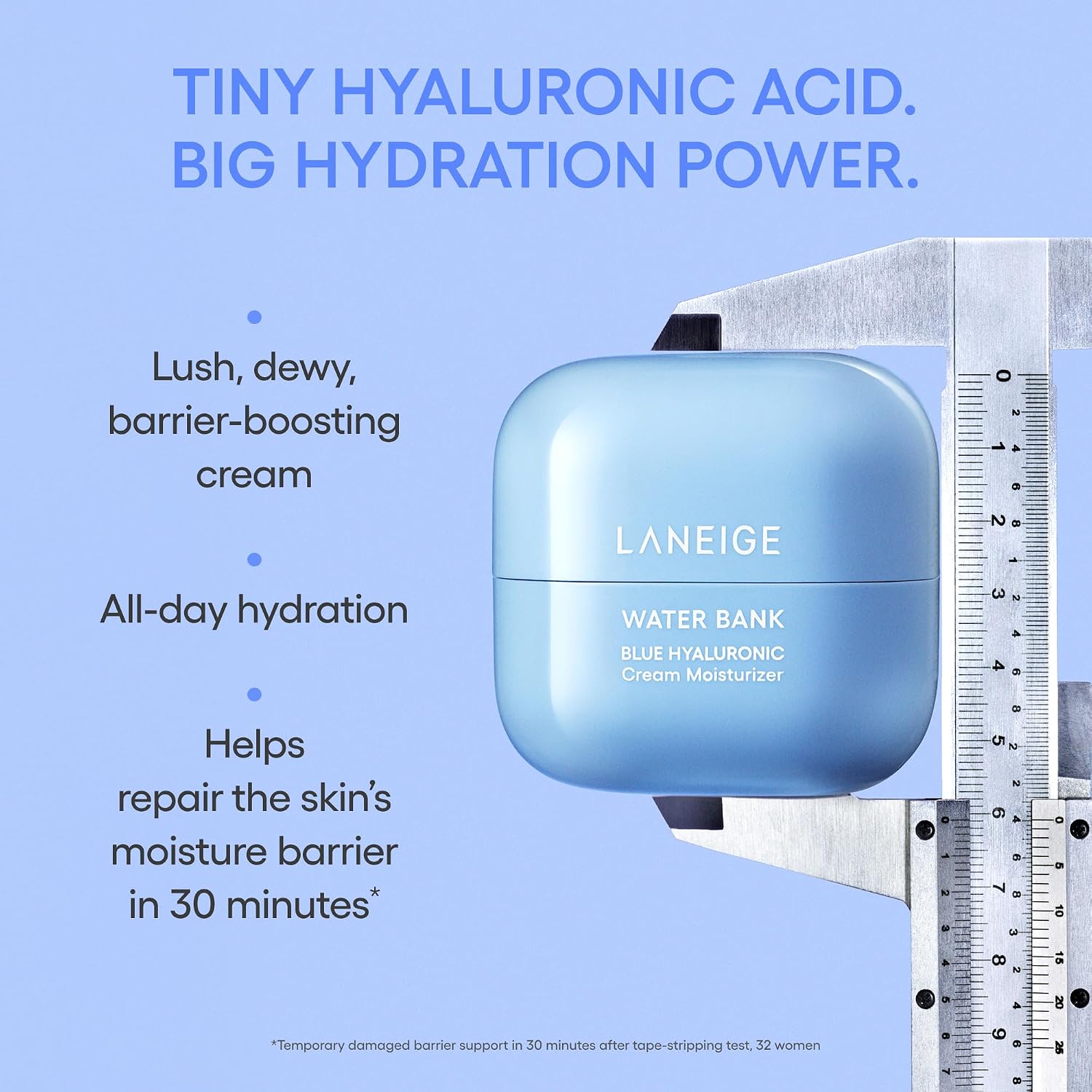 CREMA HIDRATANTE LANEIGE WATER BANK BLUE HYALURONIC CREAM 1.6 FL OZ - 5