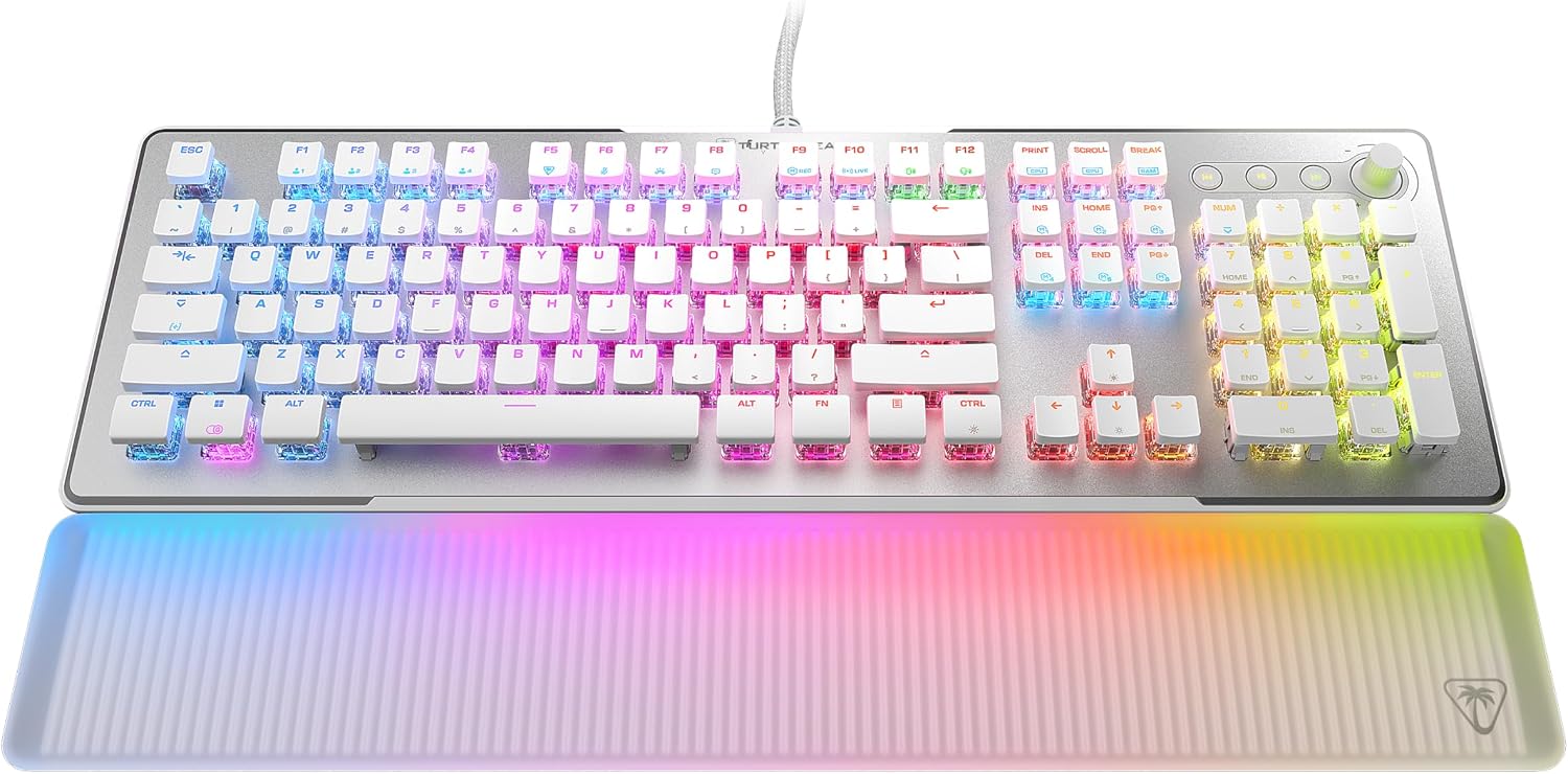 TECLADO TURTLE BEACH VULCAN II MAX ÓPTICO-MECÁNICO RGB GAMING - 2
