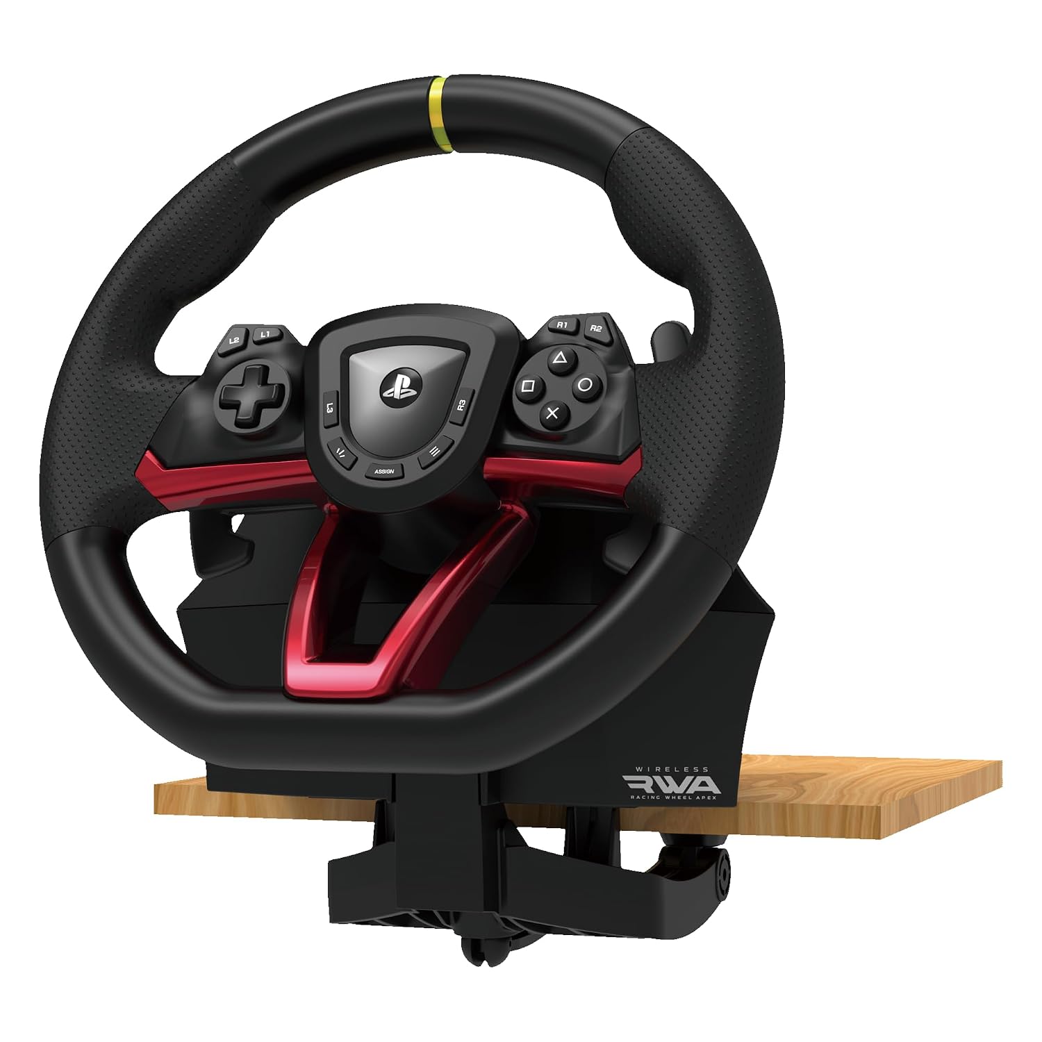 VOLANTE DE CARRERAS INALÁMBRICO HORI APEX PARA PLAYSTATION 5, PLAYSTATION 4 Y WINDOWS 11/10 - 4