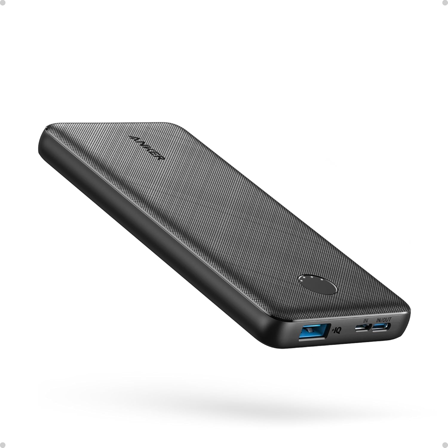 BATERÍA EXTERNA ANKER POWERCORE SLIM 10000MAH CON USB-C - 1