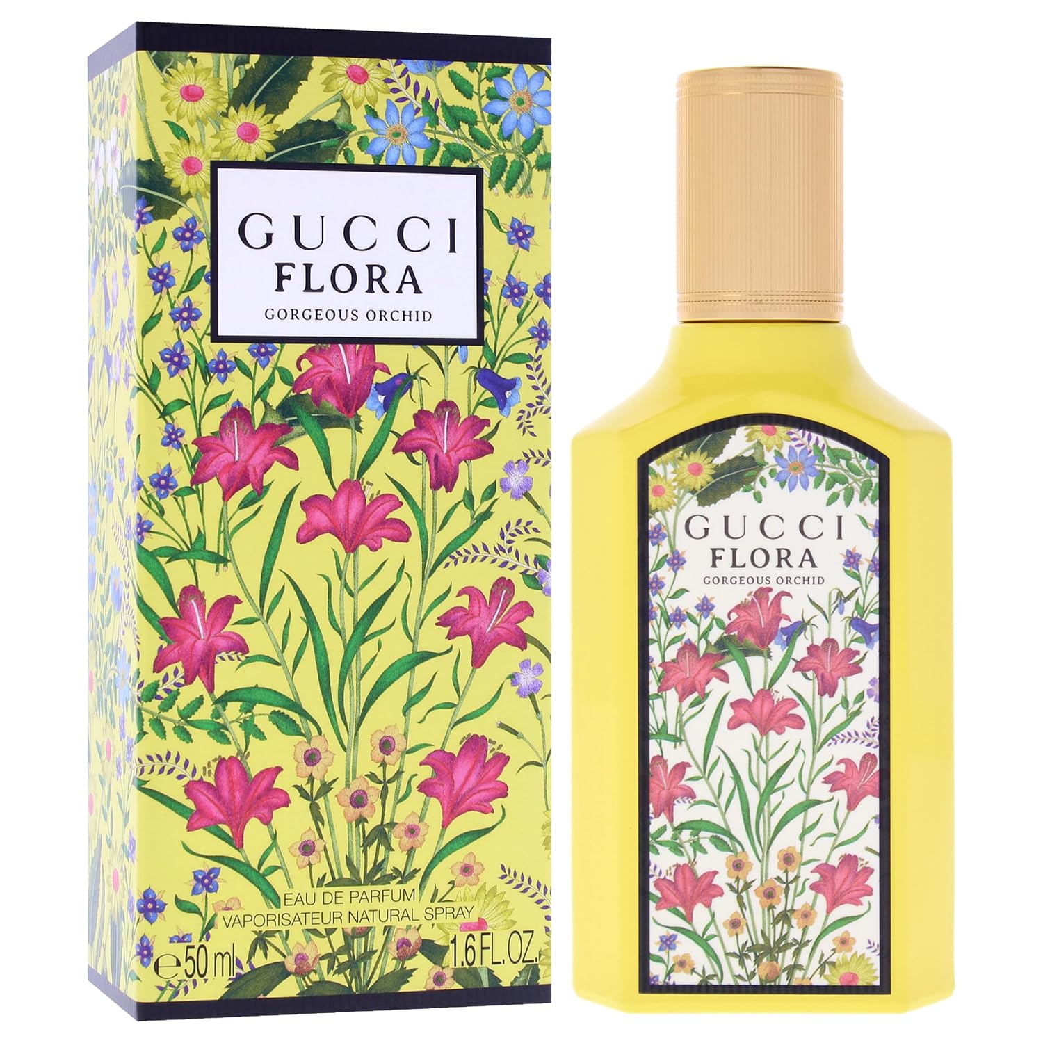 PERFUME GUCCI FLORA GORGEOUS ORCHID EAU DE PARFUM 1.6 OZ - 3