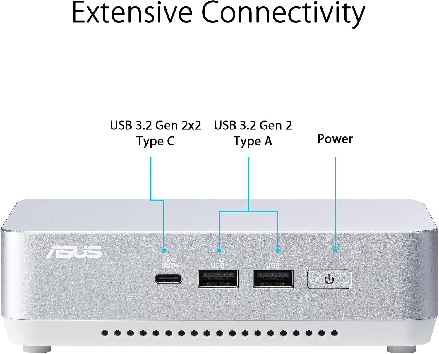 MINI PC ASUS NUC 14 PRO+ INTEL CORE ULTRA 9 185H 32GB DDR5 1TB SSD - 3
