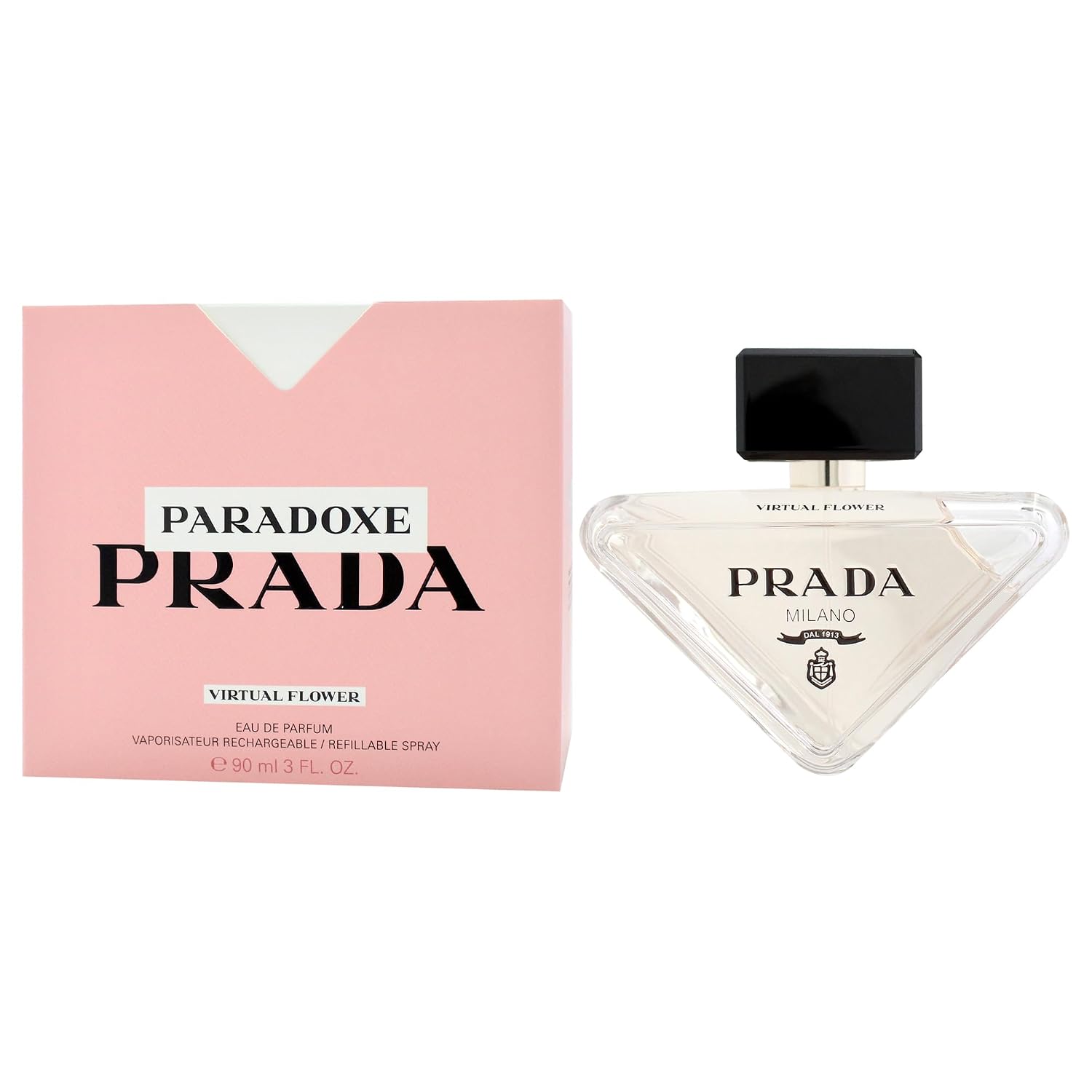 PERFUME PRADA PARADOXE VIRTUAL FLOWER EAU DE PARFUM 90ML RECARGABLE - 4