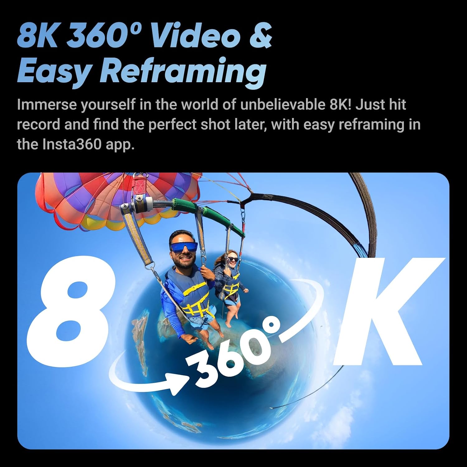 CÁMARA DE ACCIÓN INSTA360 X4 STANDARD BUNDLE 8K 360 WATERPROOF - 2