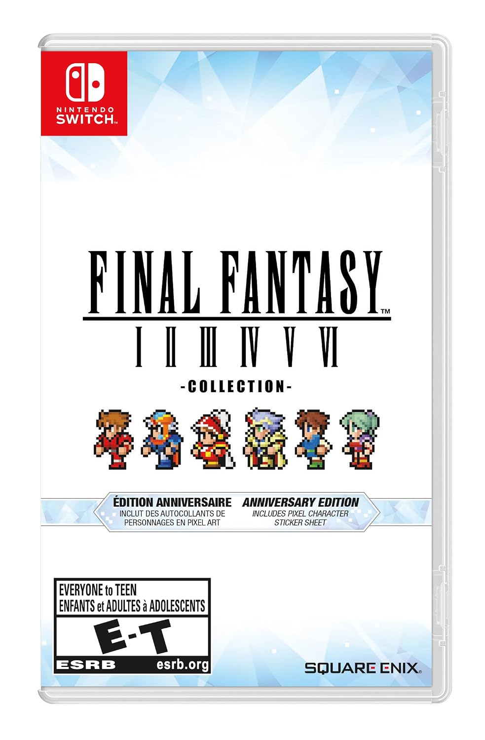 VIDEOJUEGO FINAL FANTASY I-VI COLLECTION ANNIVERSARY EDITION PARA NINTENDO SWITCH - 1