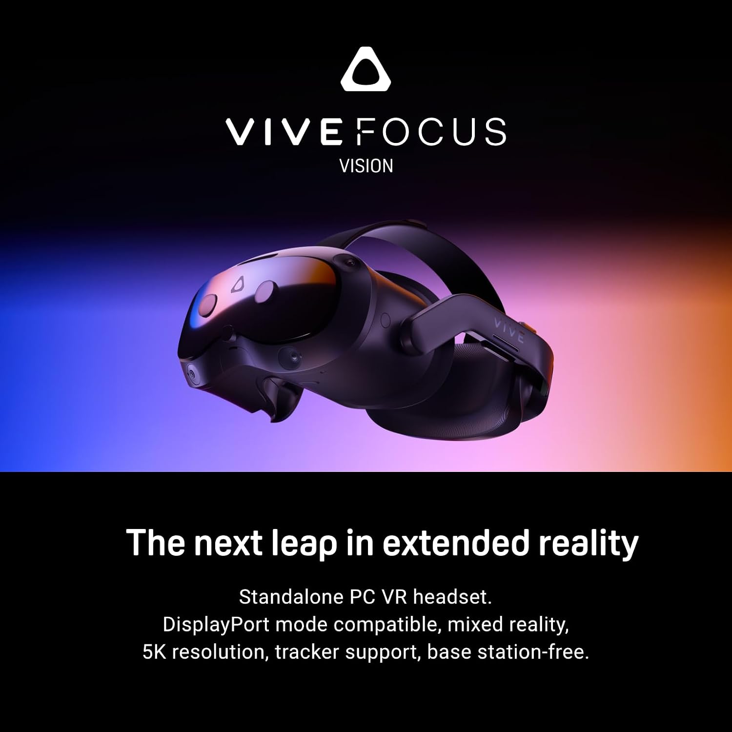 LENTES DE REALIDAD VIRTUAL HTC VIVE FOCUS VISION CON CONTROLES - 2