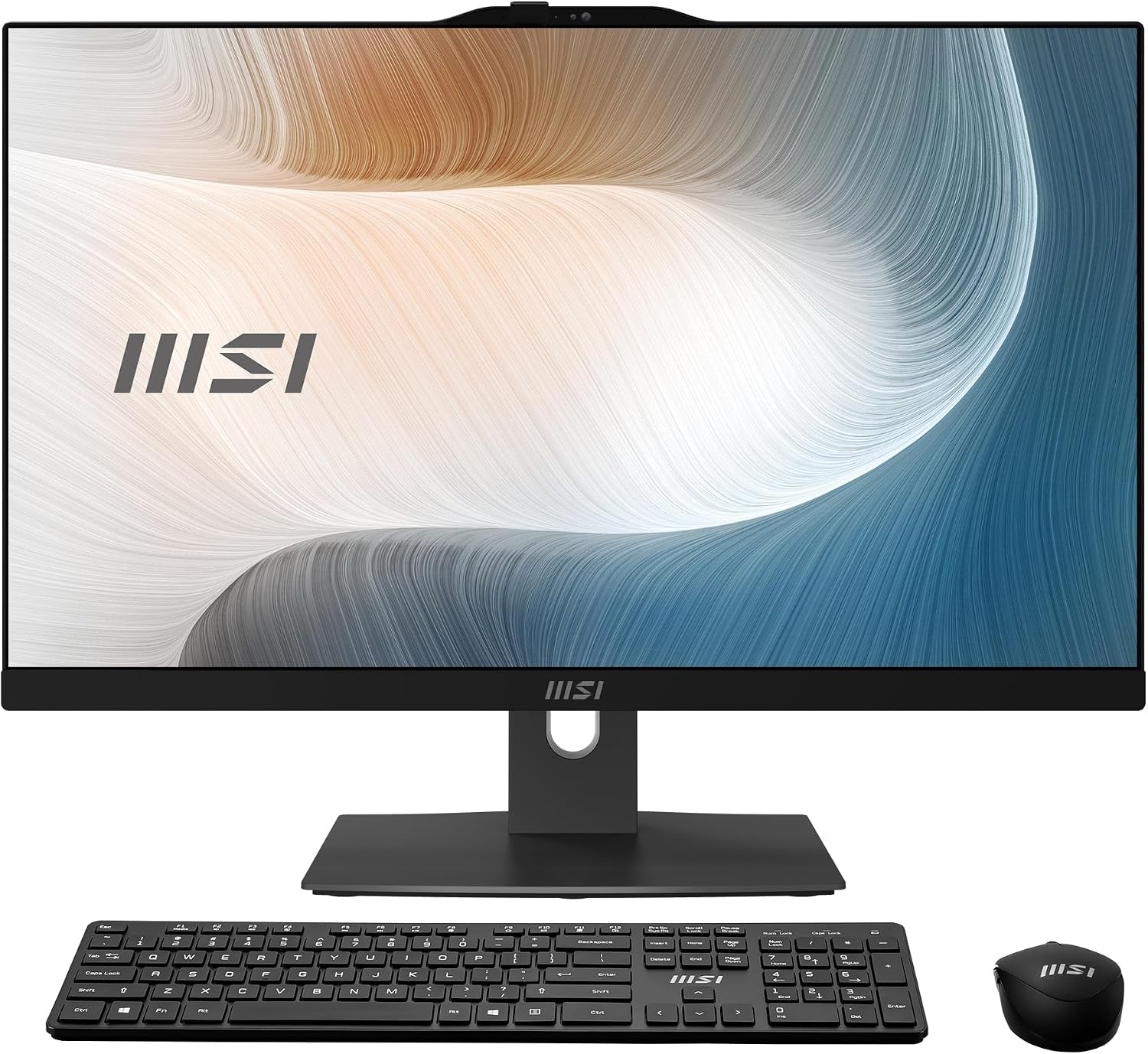 COMPUTADORA ALL-IN-ONE MSI MODERN AM242TP 23.8' FHD INTEL CORE 3-100U 8GB 512GB SSD WINDOWS 11 - 1