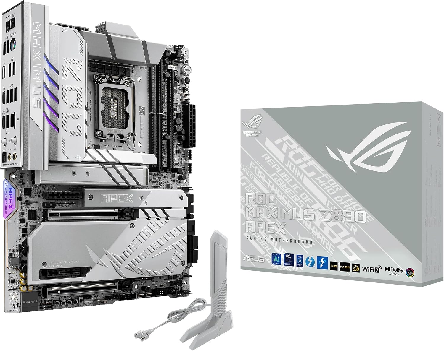 PLACA MADRE ASUS ROG MAXIMUS Z890 APEX INTEL Z890 LGA 1851 ATX - 1