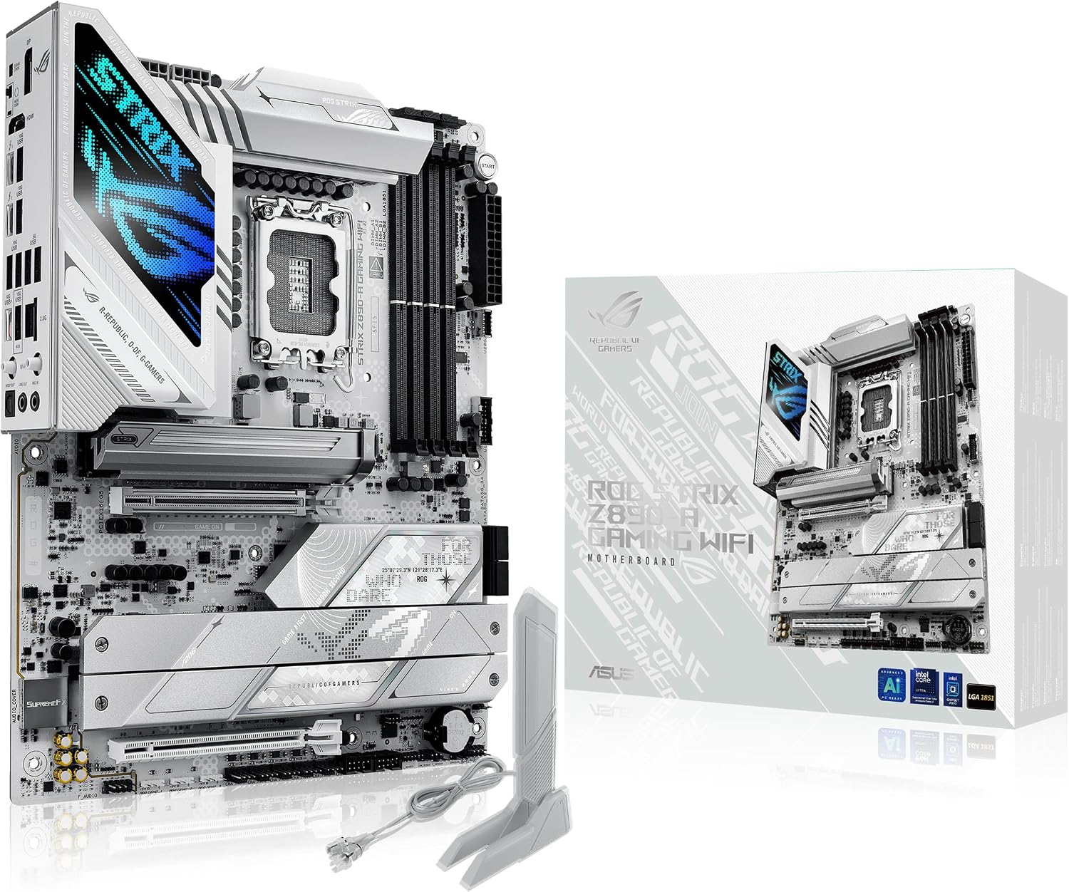 PLACA MADRE ASUS ROG STRIX Z890-A GAMING WIFI LGA 1851 ATX - 1