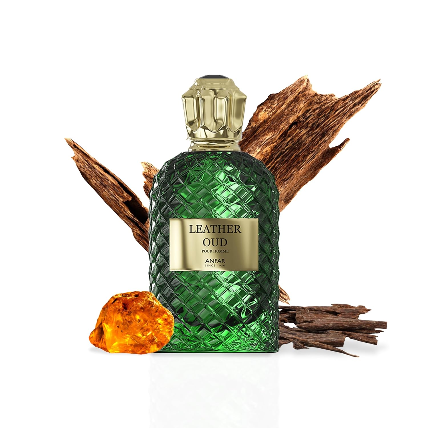 PERFUME LEATHER OUD BY ANFAR FOR MEN 3.4 OZ EDP SPRAY - 2