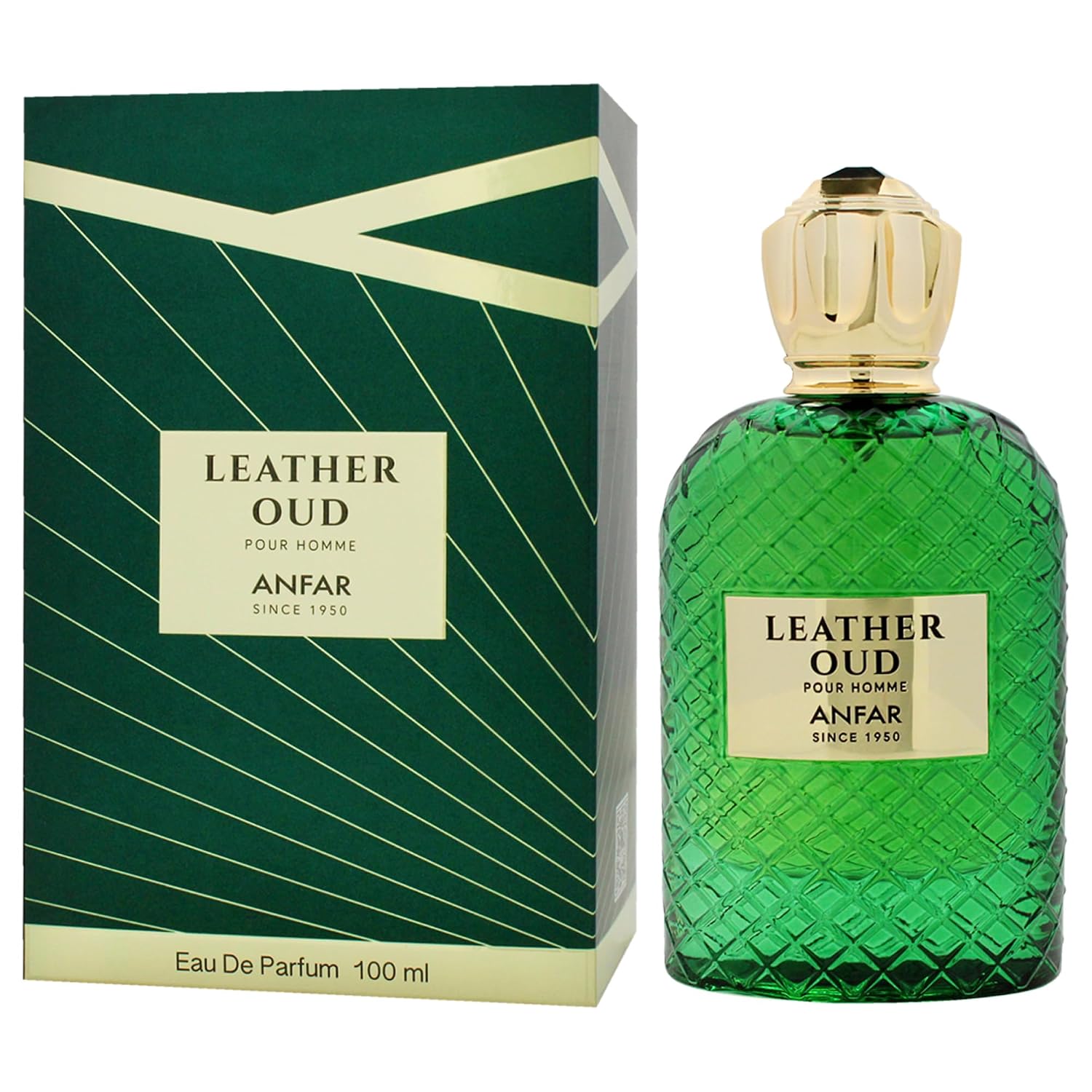 PERFUME LEATHER OUD BY ANFAR FOR MEN 3.4 OZ EDP SPRAY - 5