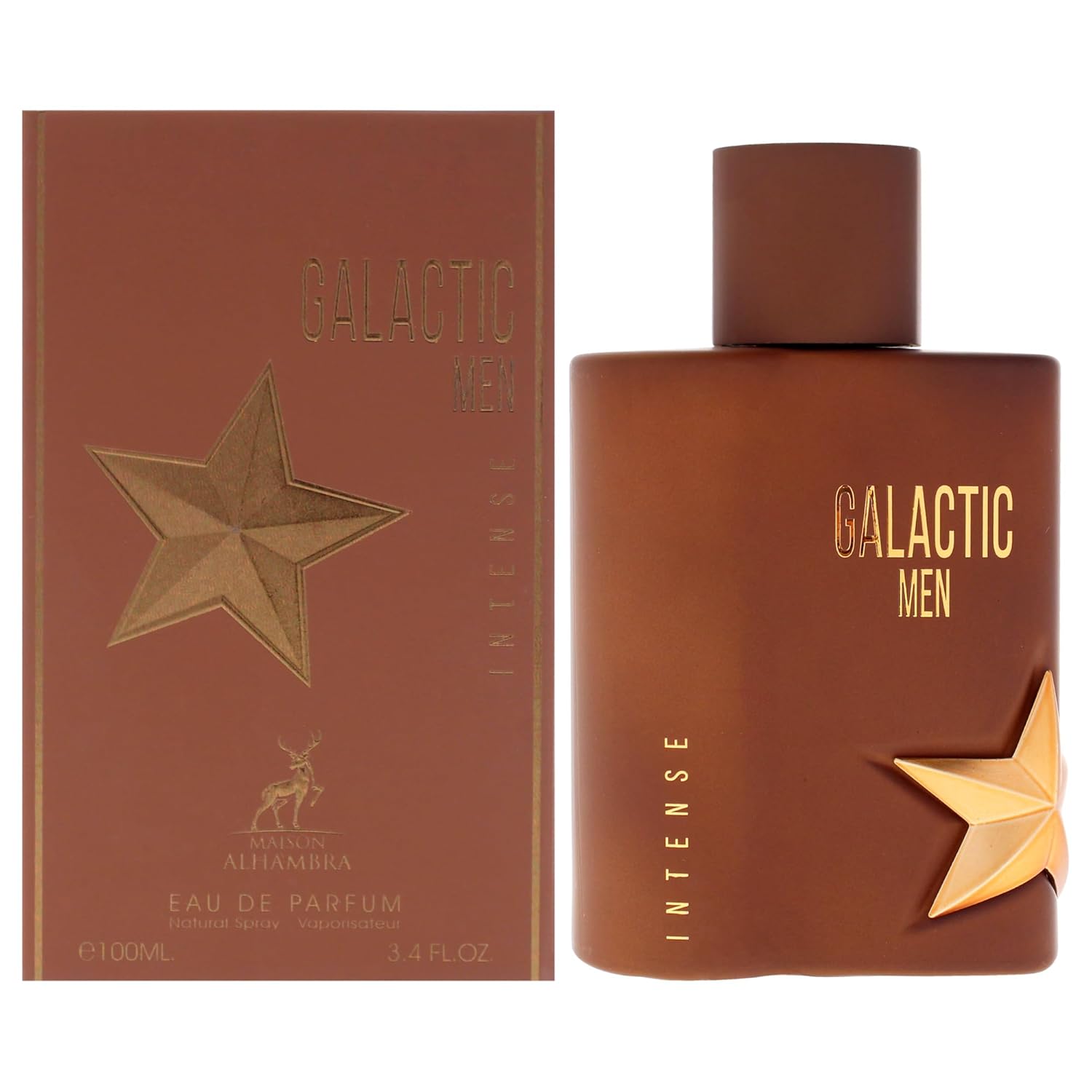 PERFUME GALACTIC INTENSE BY MAISON ALHAMBRA PARA HOMBRE 3.4 OZ EDP SPRAY - 1