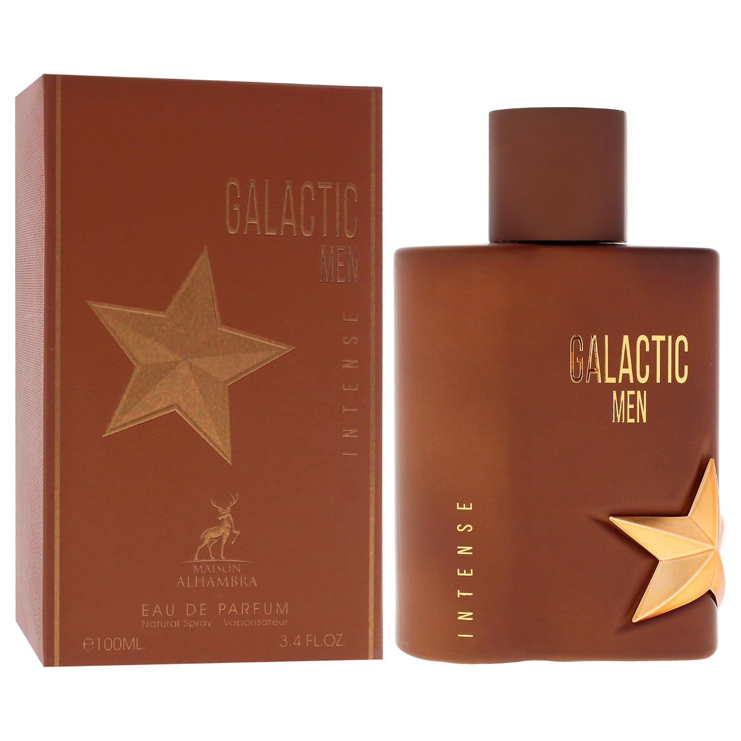 PERFUME GALACTIC INTENSE BY MAISON ALHAMBRA PARA HOMBRE 3.4 OZ EDP SPRAY - 3