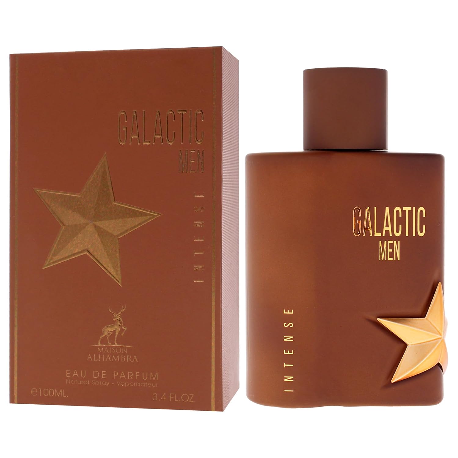 PERFUME GALACTIC INTENSE BY MAISON ALHAMBRA PARA HOMBRE 3.4 OZ EDP SPRAY - 4