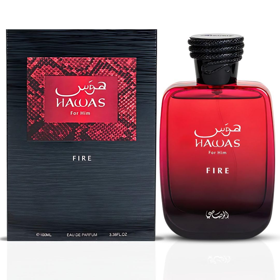PERFUME RASASI HAWAS FOR HIM Y HAWAS FIRE EAU DE PARFUM 100ML PACK DUO - 2