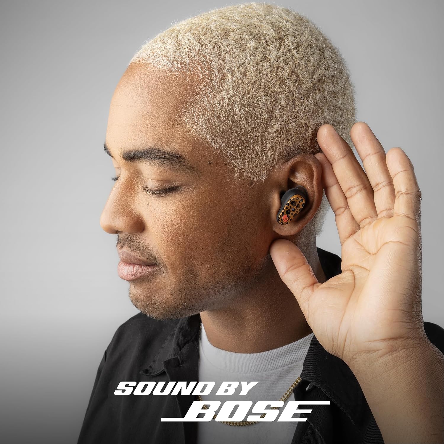 AUDÍFONOS SKULLCANDY METHOD 360 ANC WIRELESS EARBUDS SOUND BY BOSE LEOPARD - 2
