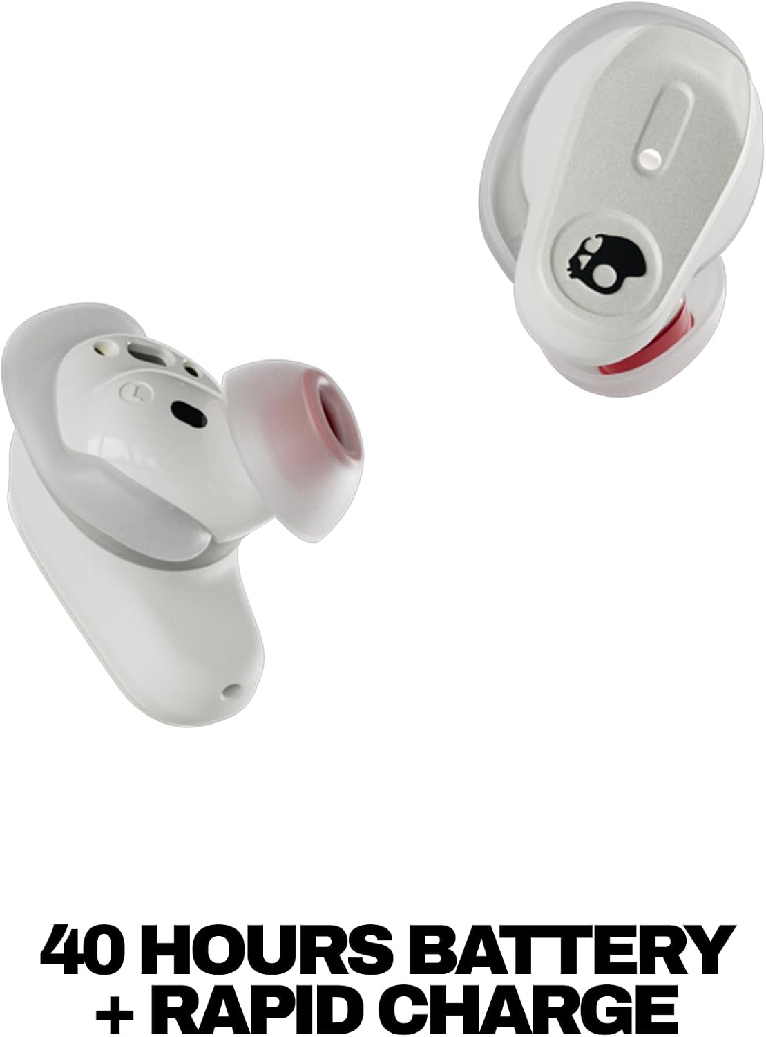 AUDÍFONOS SKULLCANDY METHOD 360 ANC WIRELESS EARBUDS CON SOUND BY BOSE COLOR BONE - 5