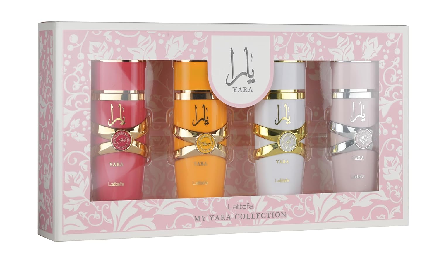 SET DE PERFUMES LATTAFA MY YARA COLLECTION 4 X 25 ML EAU DE PARFUM PARA MUJER - 1