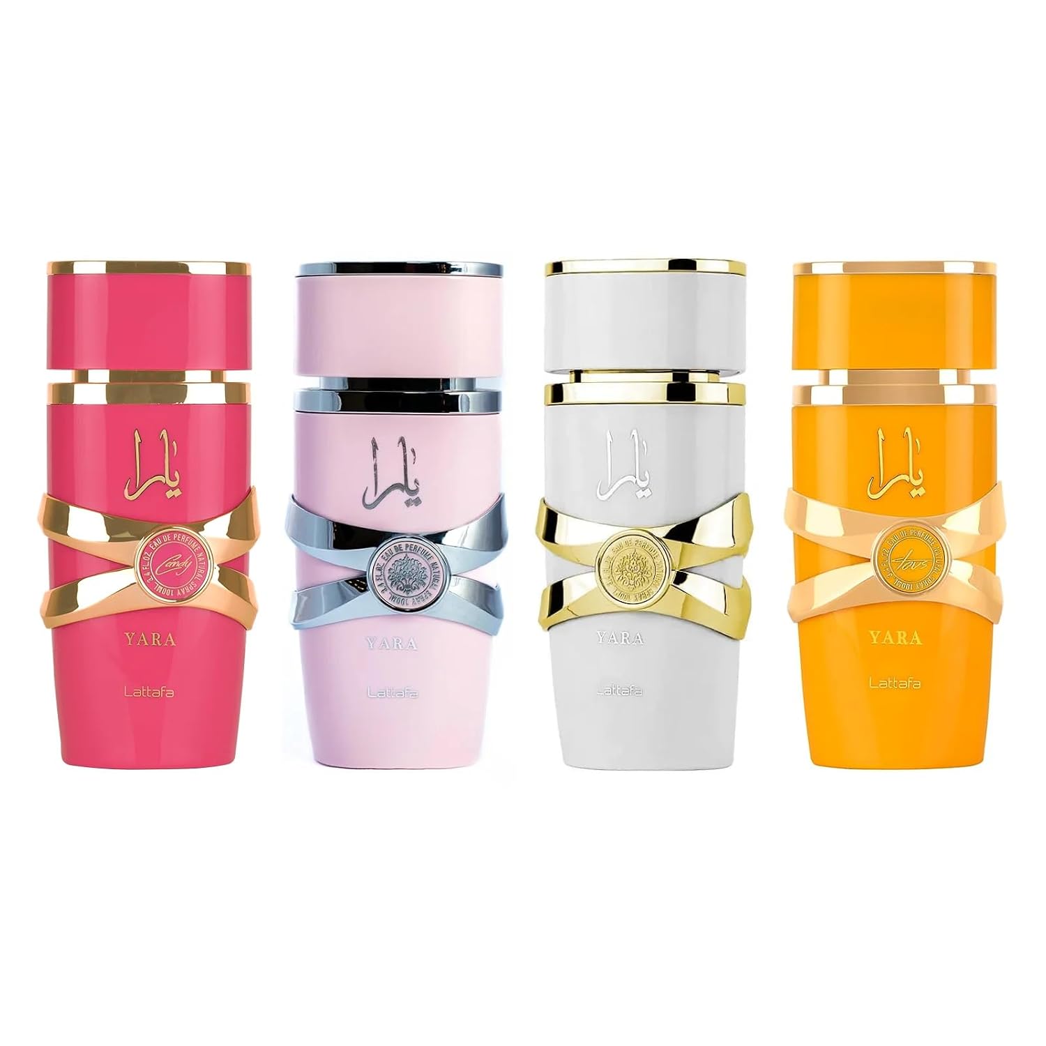PERFUME LATTAFA YARA COLLECTION SET 4 X 5 ML EAU DE PARFUM PARA MUJER - 3
