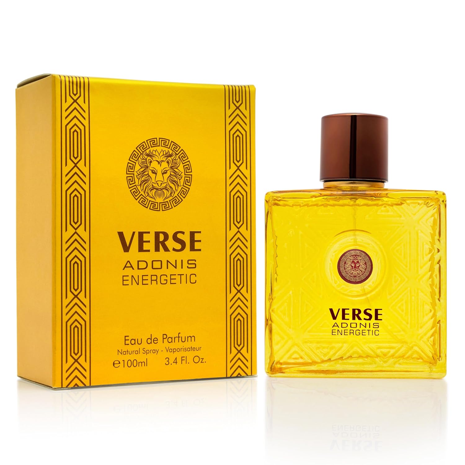 PERFUME NOVOGLOW VERSE ADONIS ENERGETIC FOR MEN EAU DE PARFUM 100ML - 1