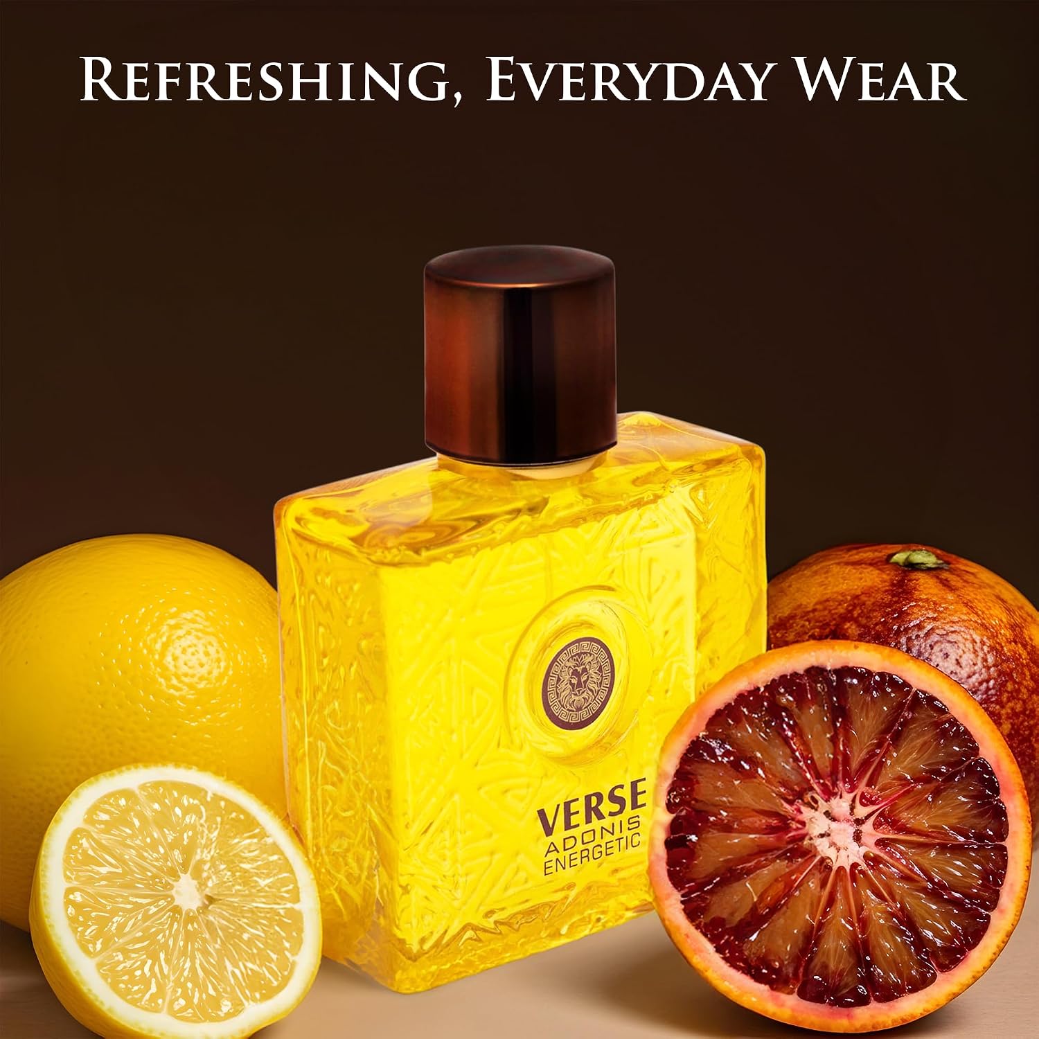 PERFUME NOVOGLOW VERSE ADONIS ENERGETIC FOR MEN EAU DE PARFUM 100ML - 4