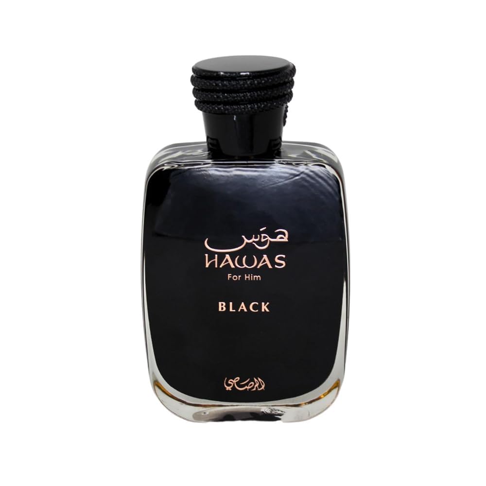 PERFUME RASASI HAWAS BLACK EDP SPRAY 100ML - 1