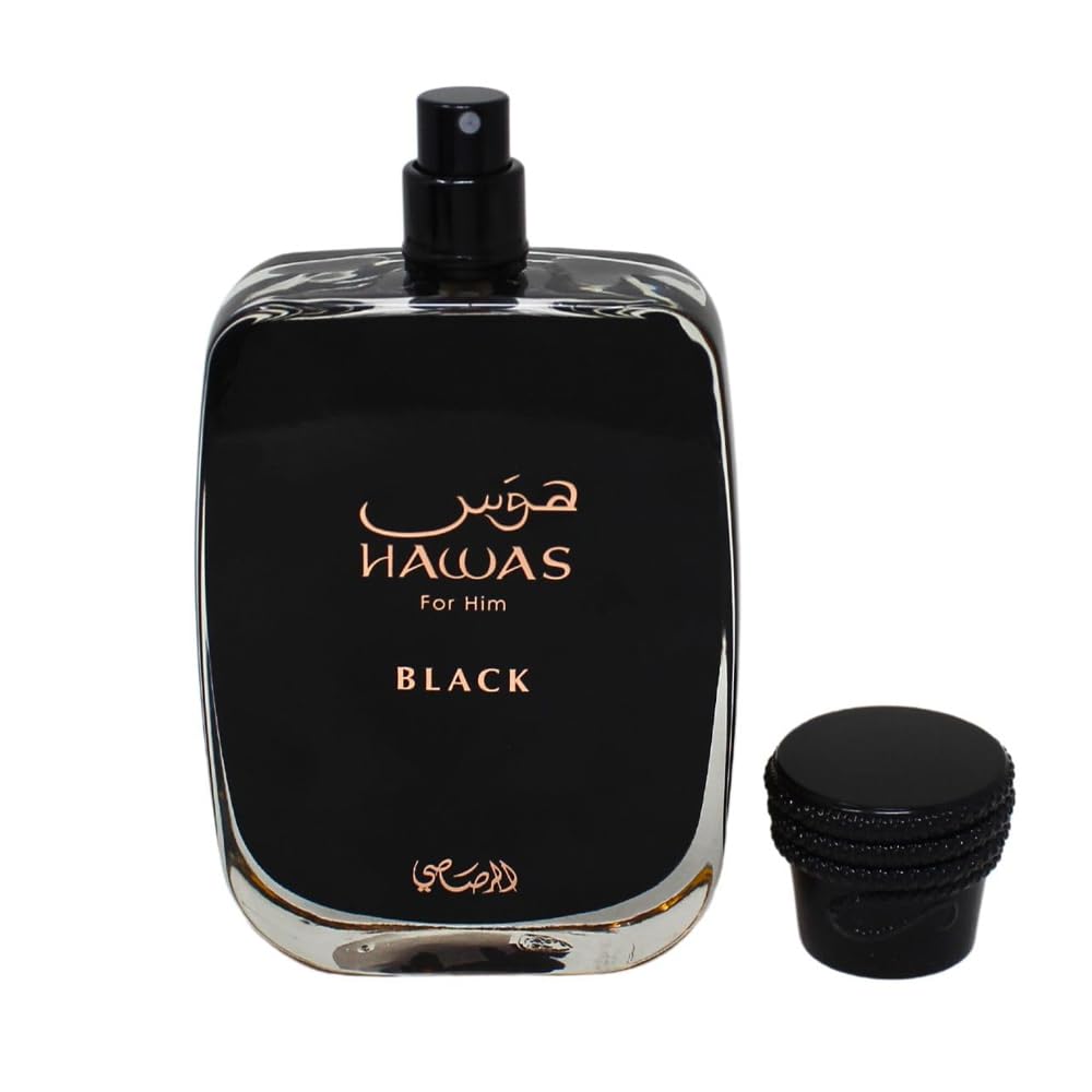 PERFUME RASASI HAWAS BLACK EDP SPRAY 100ML - 4