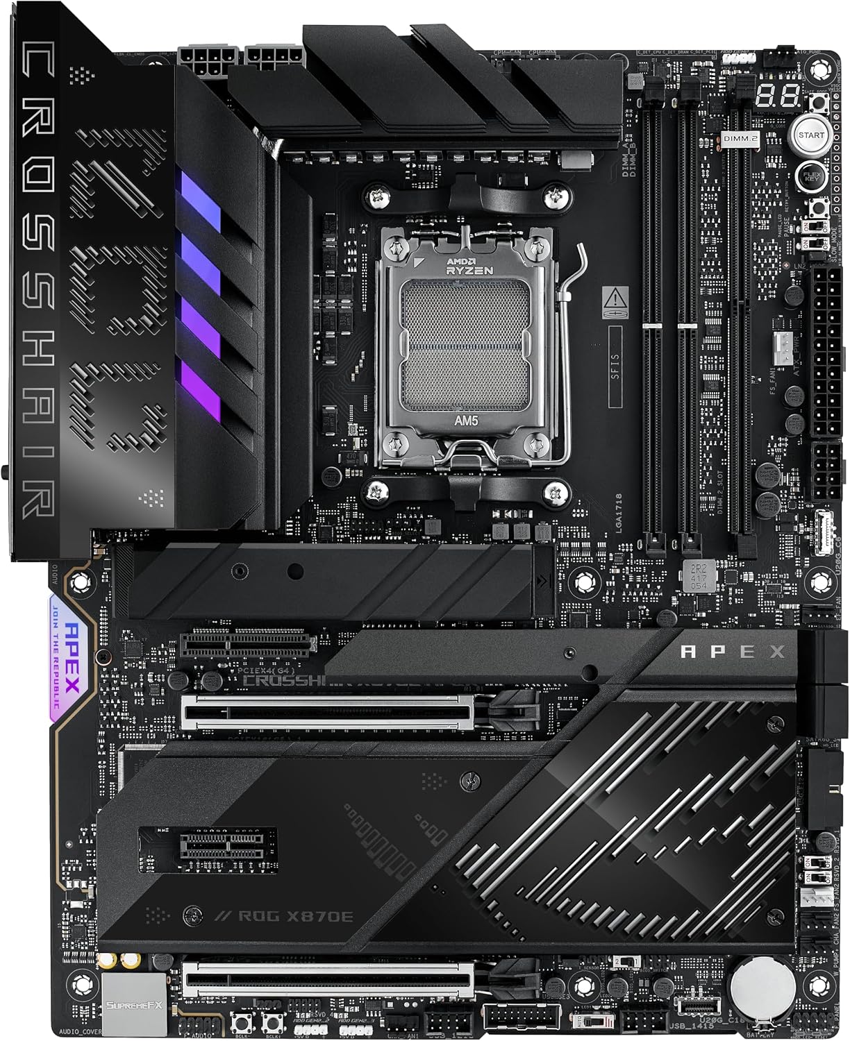 PLACA MADRE ASUS ROG CROSSHAIR X870E APEX AMD X870E AM5 ATX - 2