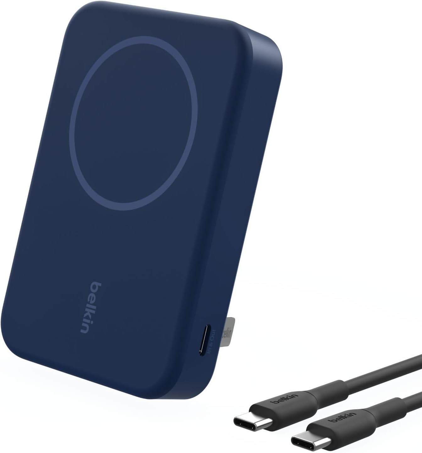 BATERÍA EXTERNA BELKIN BOOSTCHARGE PRO 10000MAH 15W QI2 MAGSAFE CON SOPORTE INTEGRADO - 1