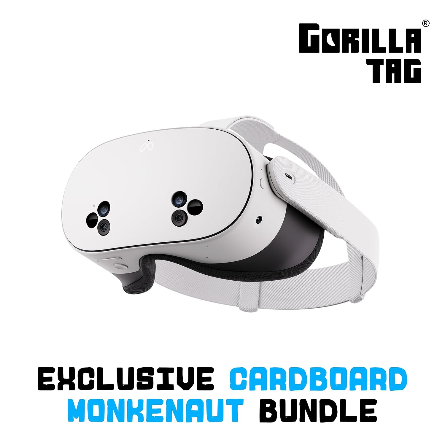LENTES DE REALIDAD VIRTUAL META QUEST 3S 128GB CON BUNDLE GORILLA TAG - 1