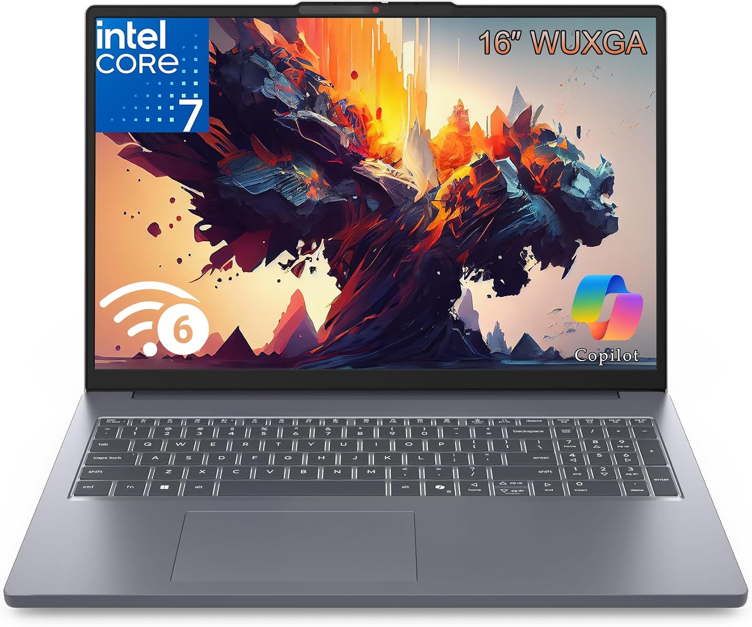 LAPTOP LENOVO INTEL CORE I7-13620H 8GB DDR5 1TB SSD 16 PULGADAS GRAY - 1