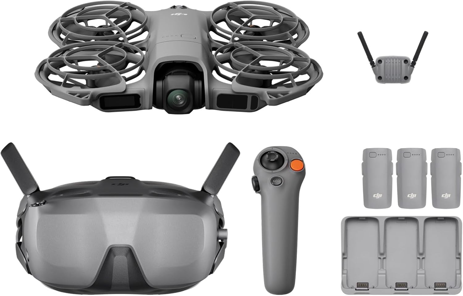 DRONE DJI NEO 2 MOTION FLY MORE COMBO CON RC MOTION 3 Y GOGGLES N3 - 1