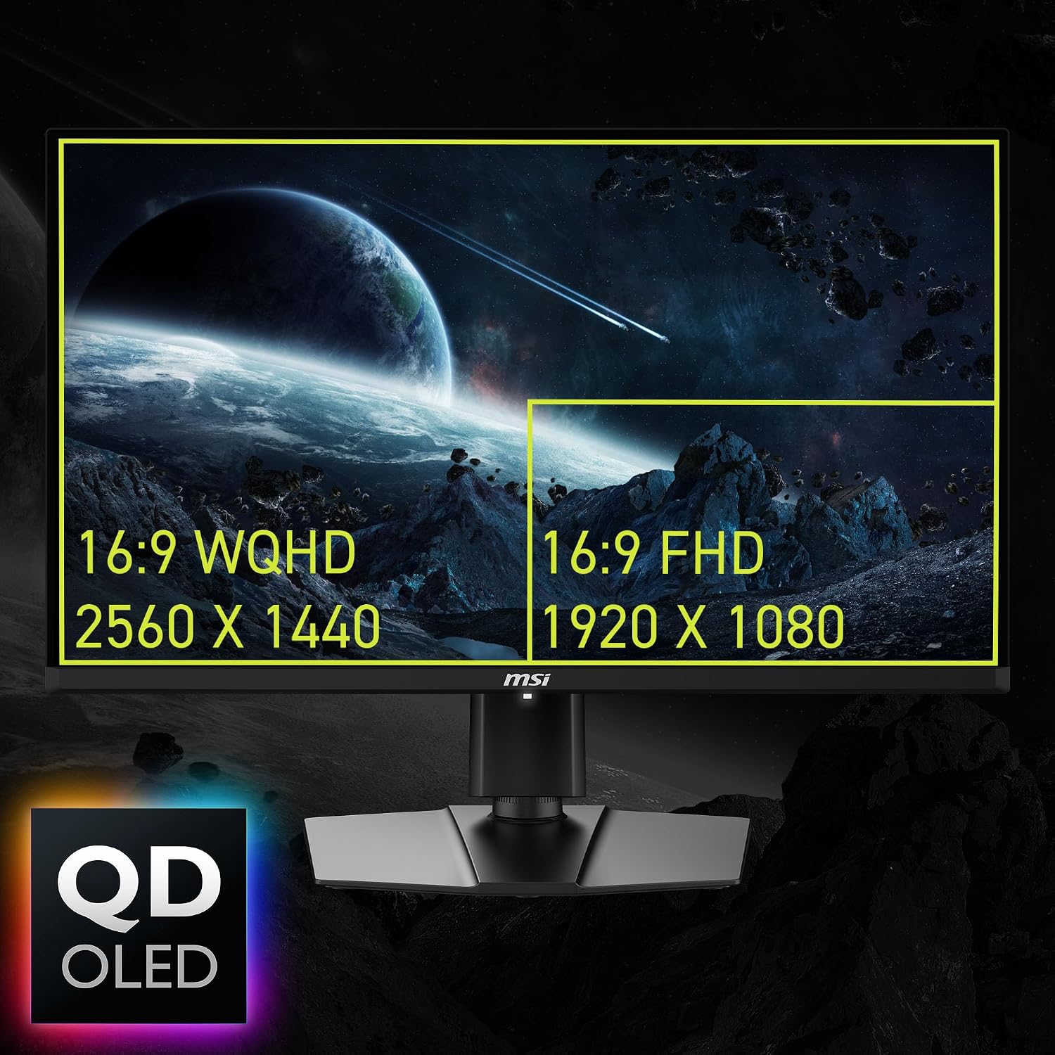 MONITOR GAMING MSI MAG 271QP QD-OLED X28 27 PULGADAS WQHD 2560X1440 280HZ - 2